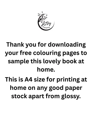 Free colouring pages thank you page